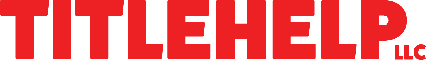 RED TITLEHELP LOGO